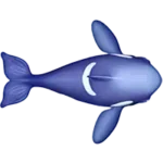 藍色普通魚角色圖示